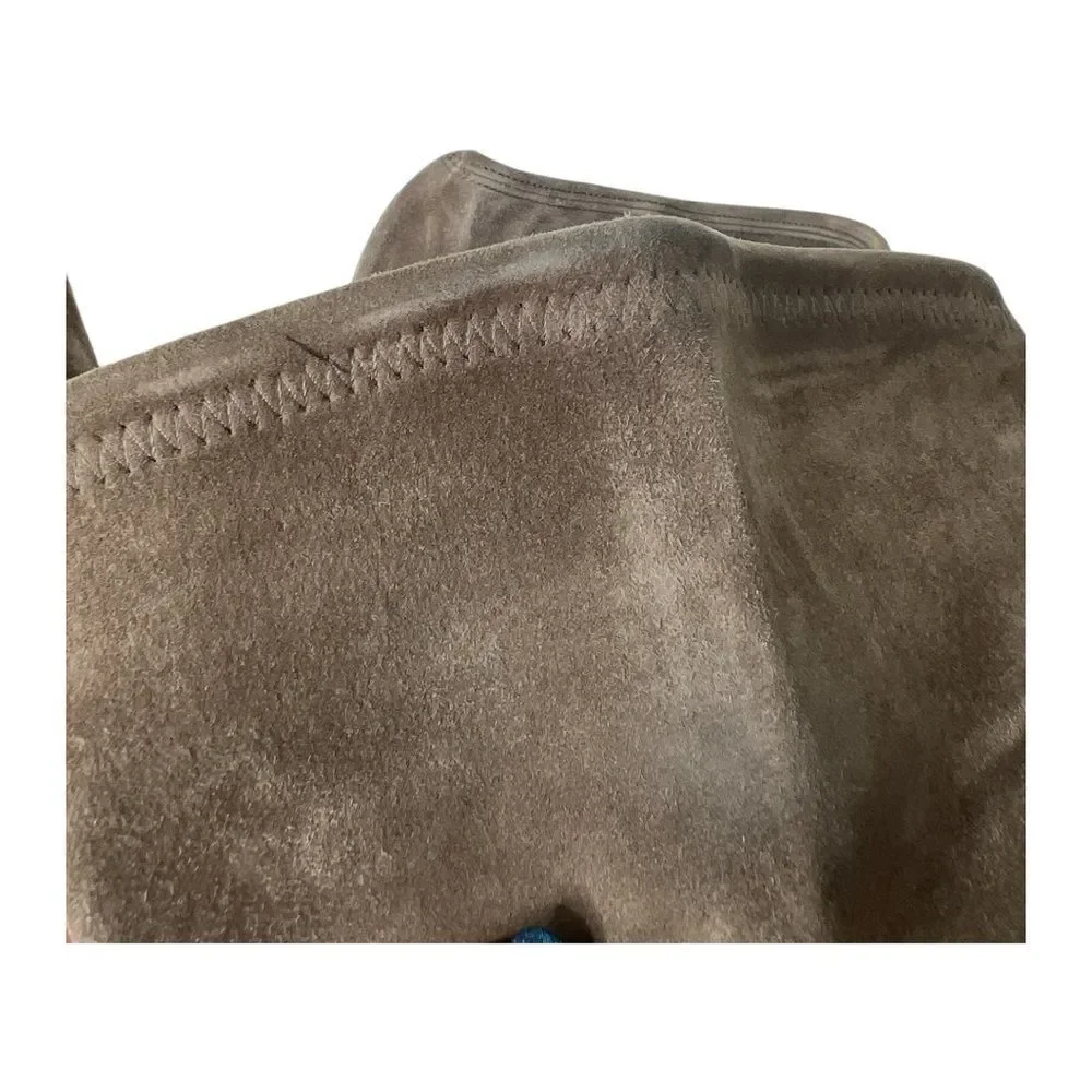 Stuart Weitzman Lowland Light Brown Suede Over the Knee Boots‎ Sz 9.5